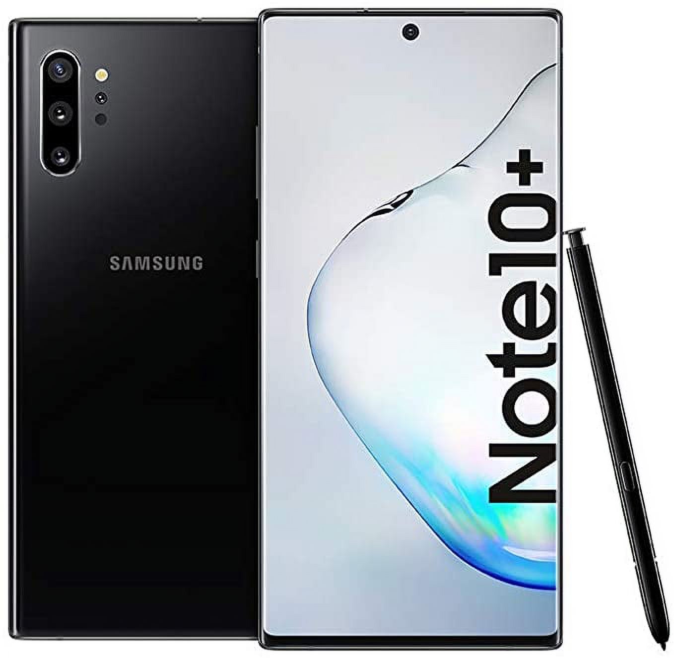 Pre-Owned Samsung Galaxy Note 10+ Plus N975U 256GB Black Smartphone for  T-Mobile (Refurbished: Good) 